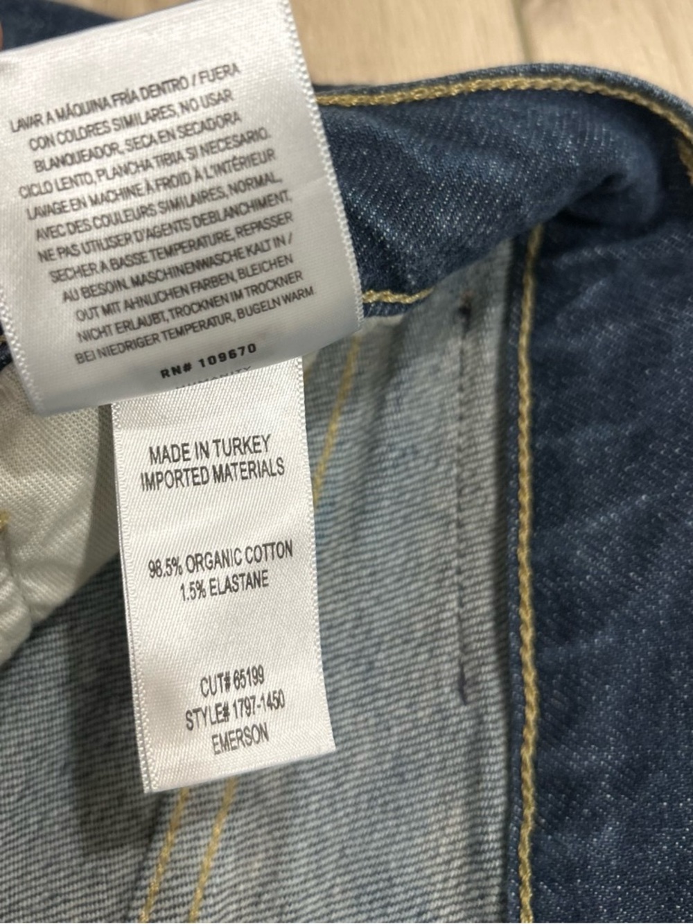 Citizens Of Humanity Women’s Dark Wash Emerson Relaxed Boyfriend Jean size 24 - Picture 6 of 9